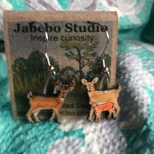 Jabebo Studio Deer Earrings